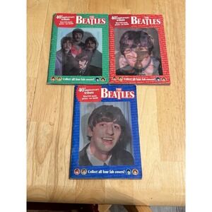 BEATLES SET 3 - 40TH ANNIVERSARY HOLOGRAM COVERS DIGESTS VG 2003. Full Books